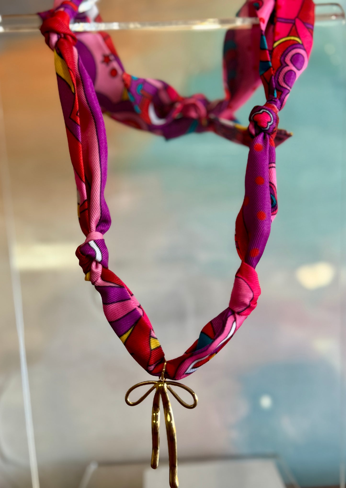 Pop Princess Twilly Scarf Necklace