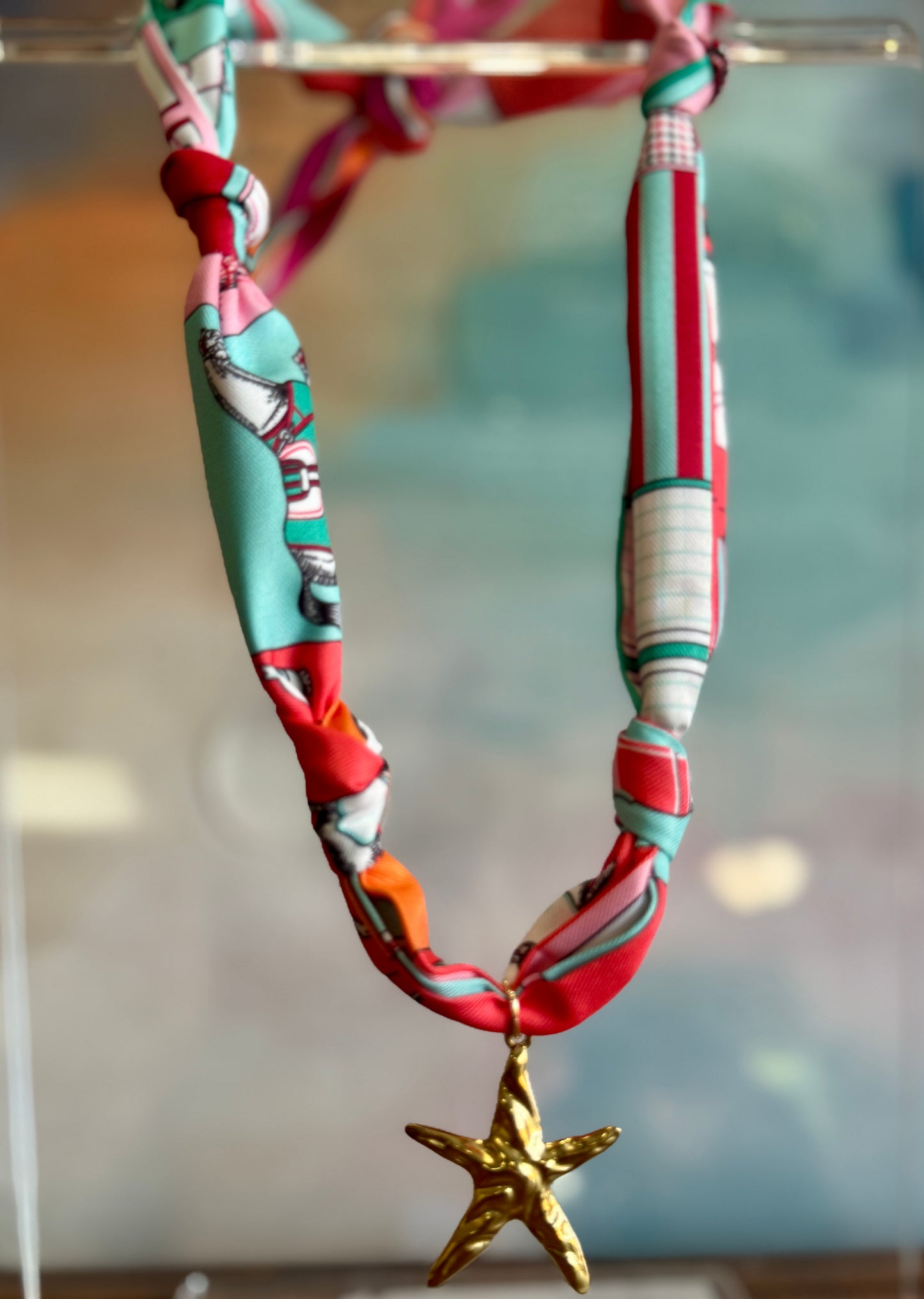 Coastal Derby Twilly Scarf Necklace