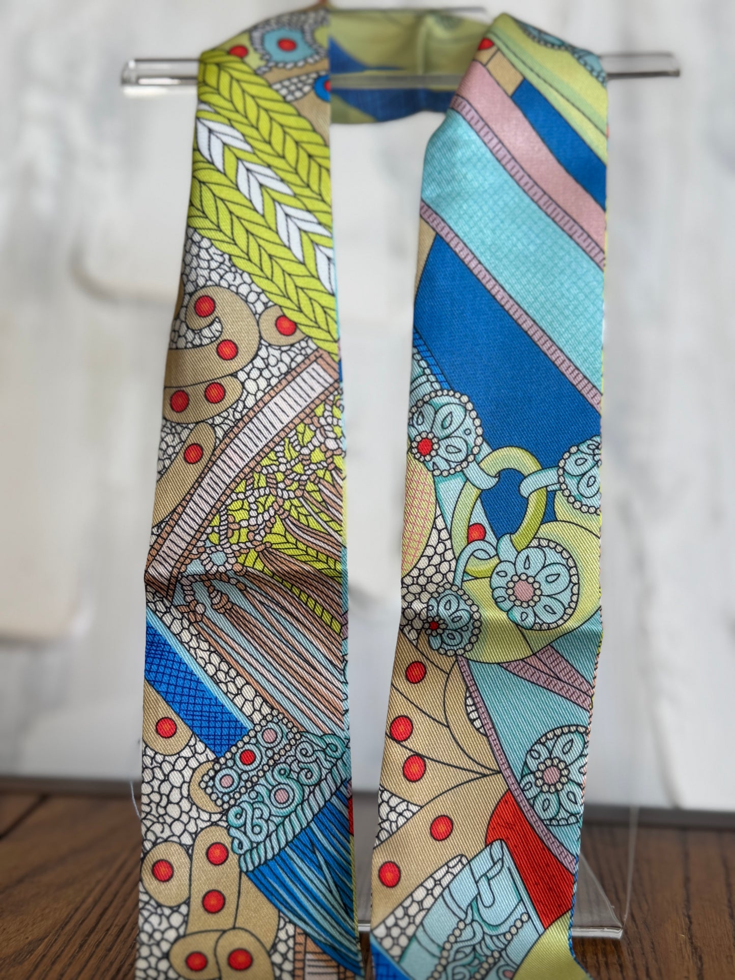 Botanical Blessing Twilly Scarf Necklace