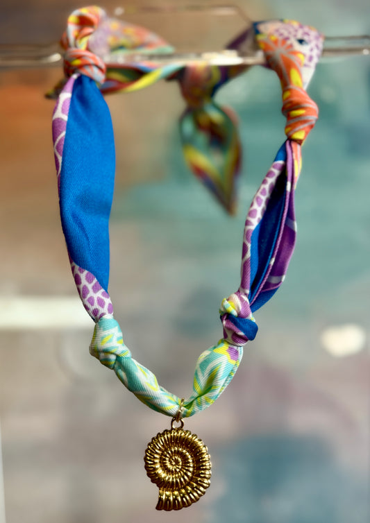 Tropic Twist Twilly Scarf Necklace