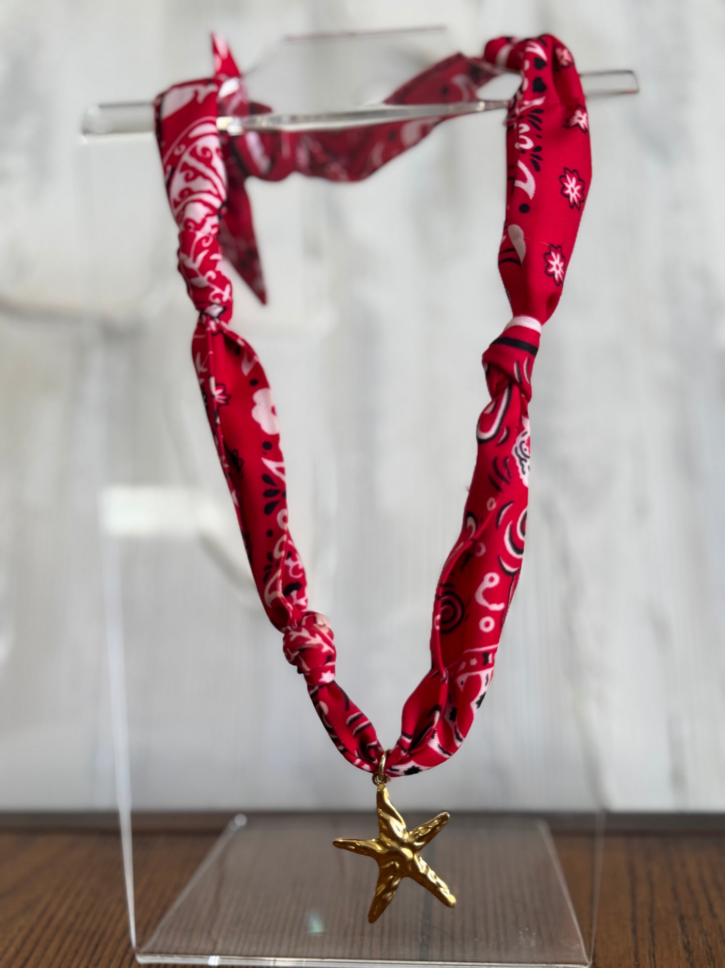 Rodeo Tide Twilly Scarf Necklace