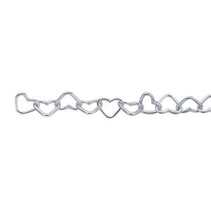 Sterling Silver Heart Chain